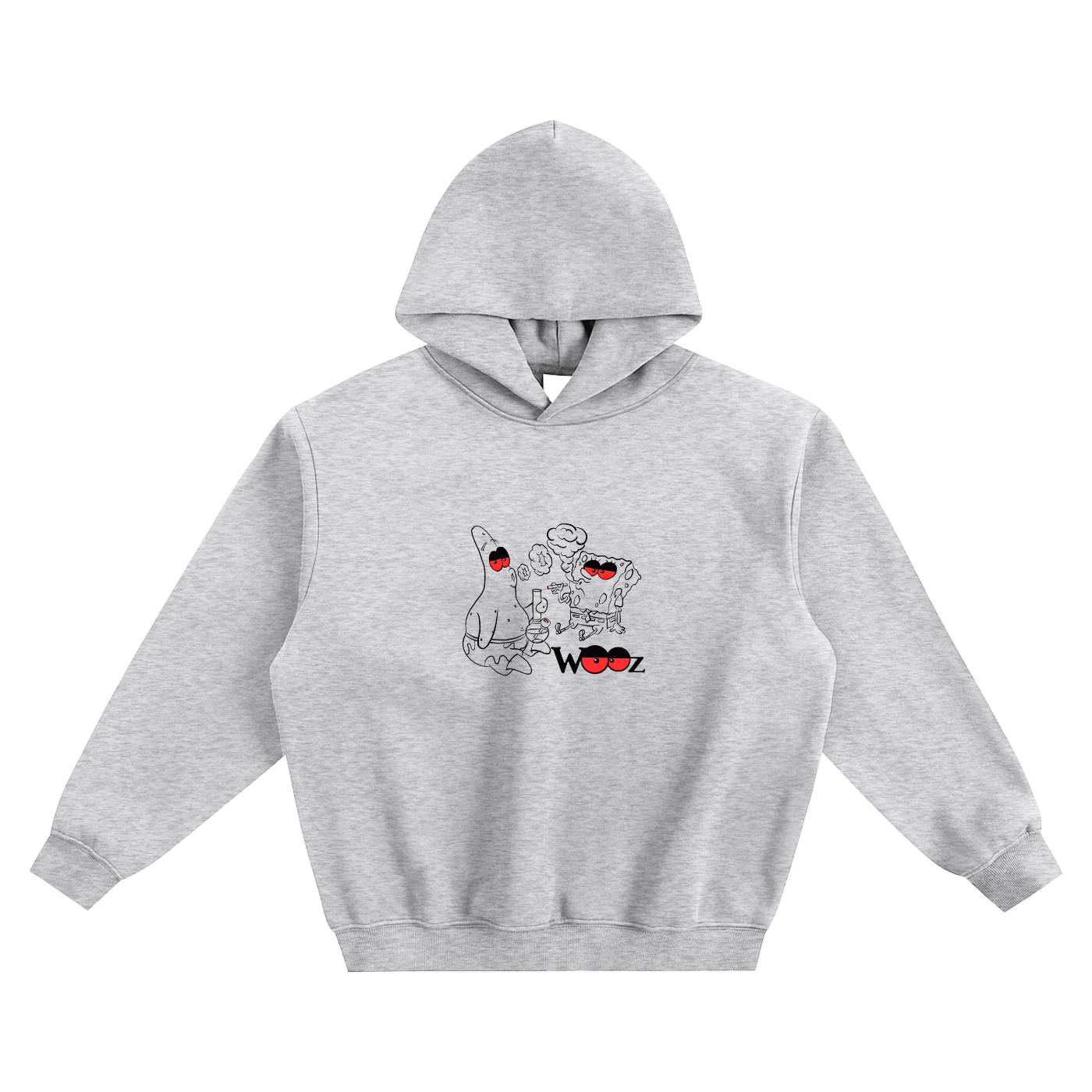 Fleeced Boxy Hoodie Cloud Club Member