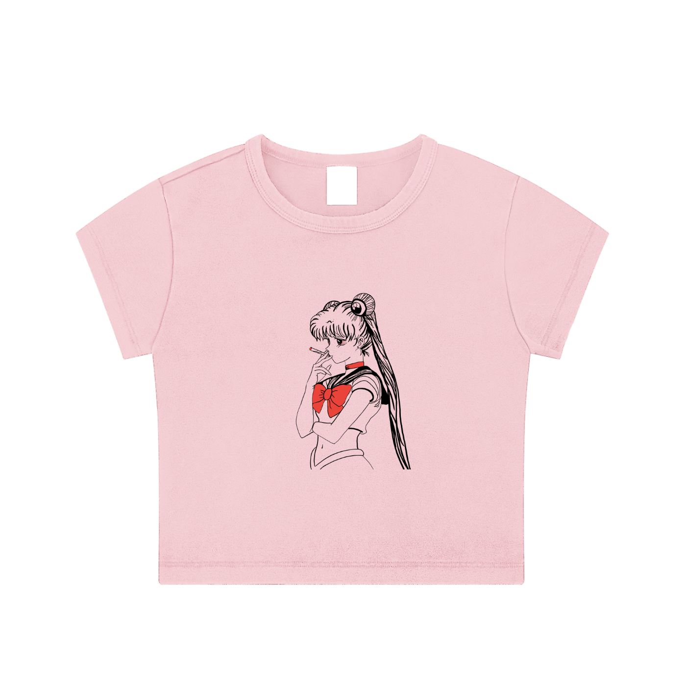 Snow Washed Crop Top