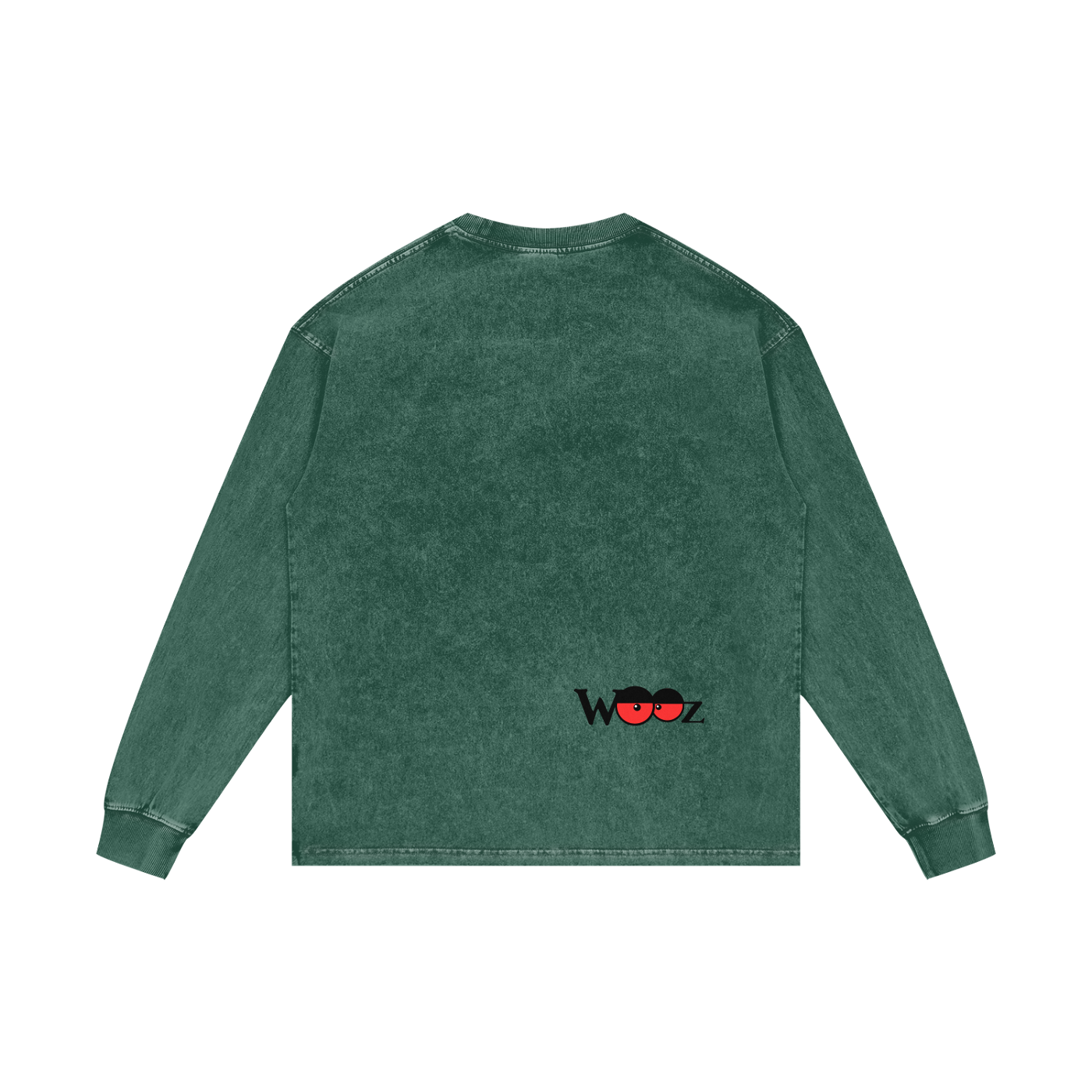 Acid Wash Oversize Long Sleeve T-Shirt - 250 GSM